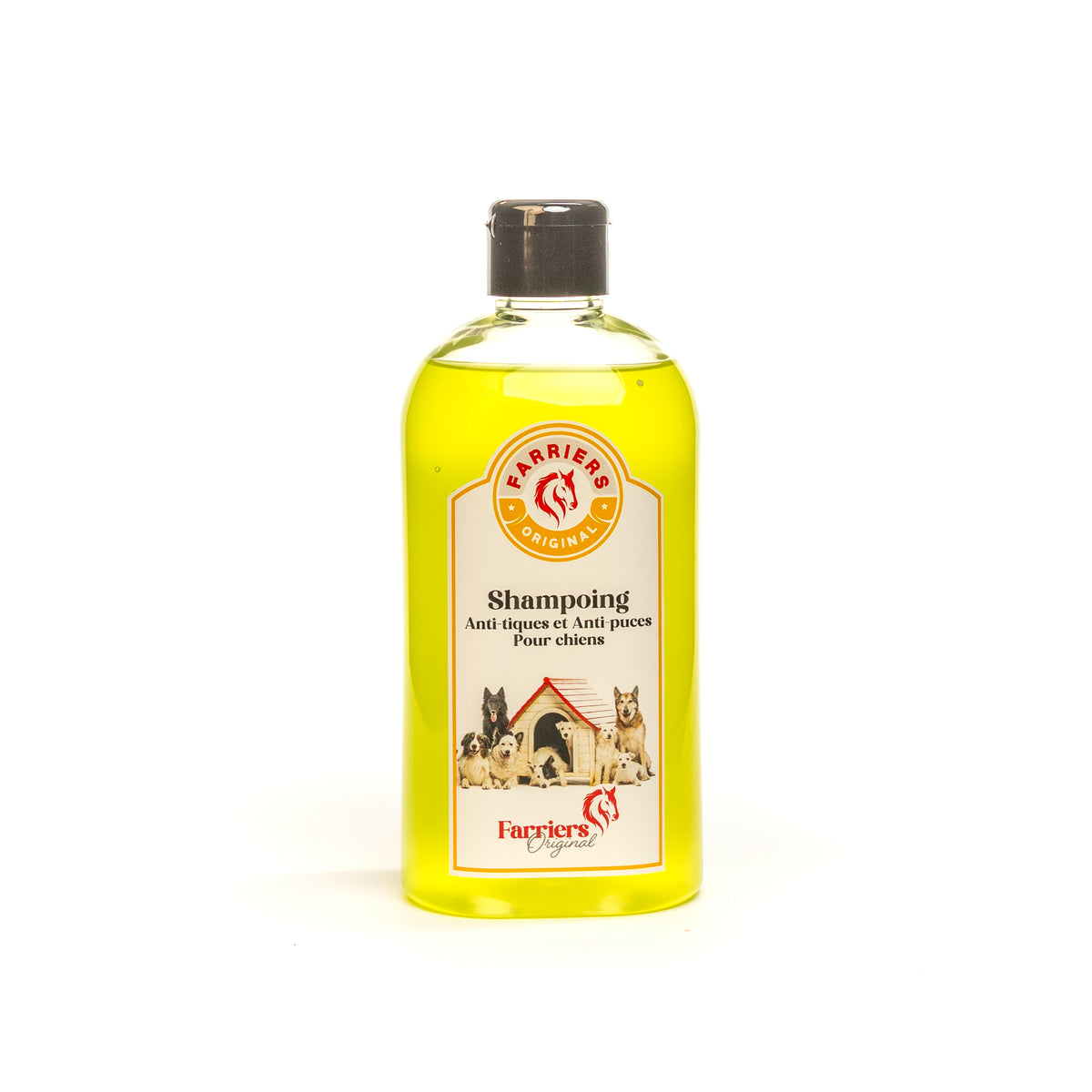 Shampoing anti-tiques et anti-puces pour chiens et chats 500ML