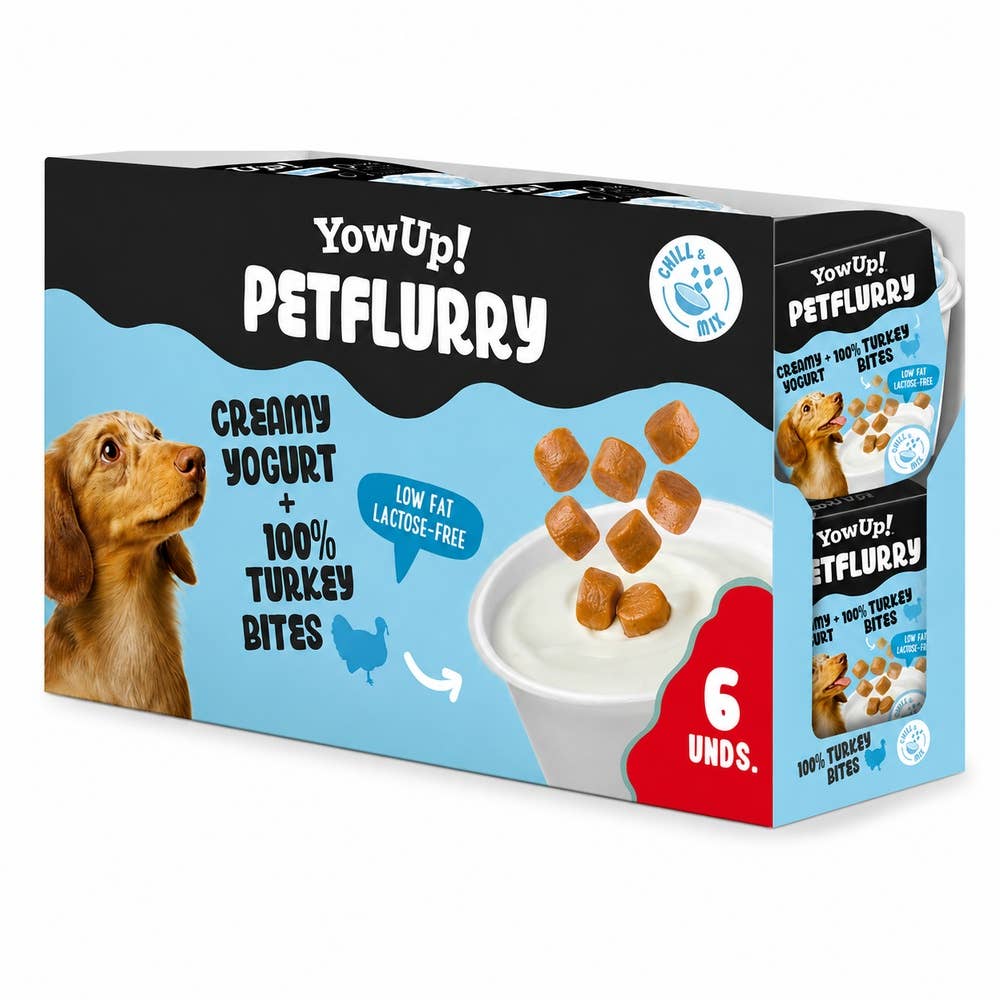 PetFlurry Dinde pour chiens (pack de 6)