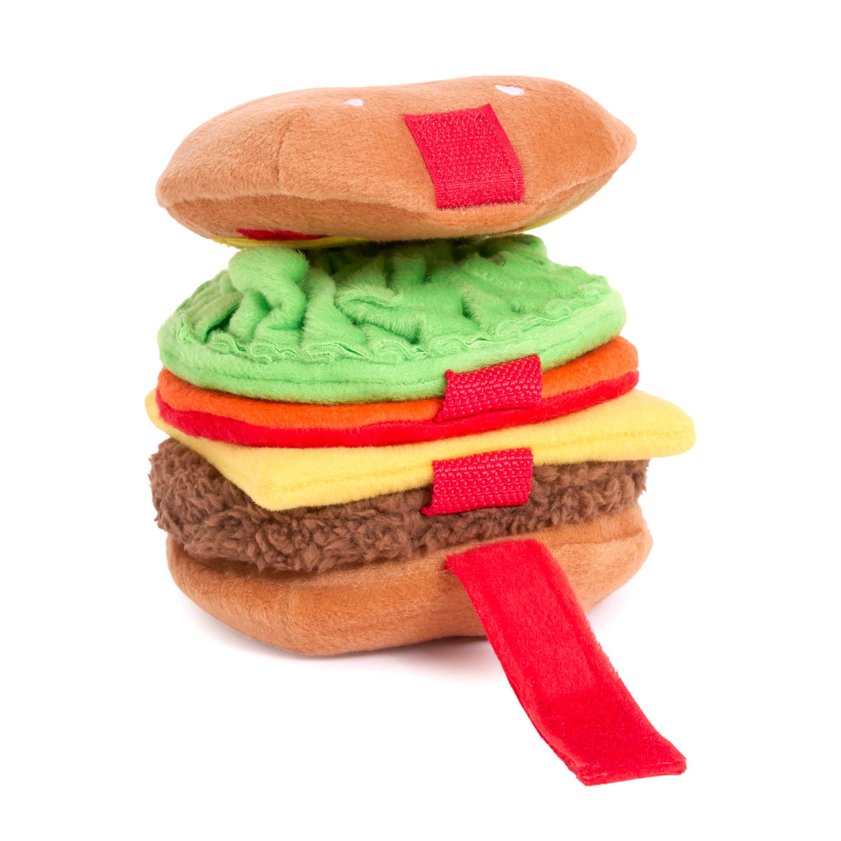 Snufflerz Stacks - Cheeseburger - Jouet interactif pour chien