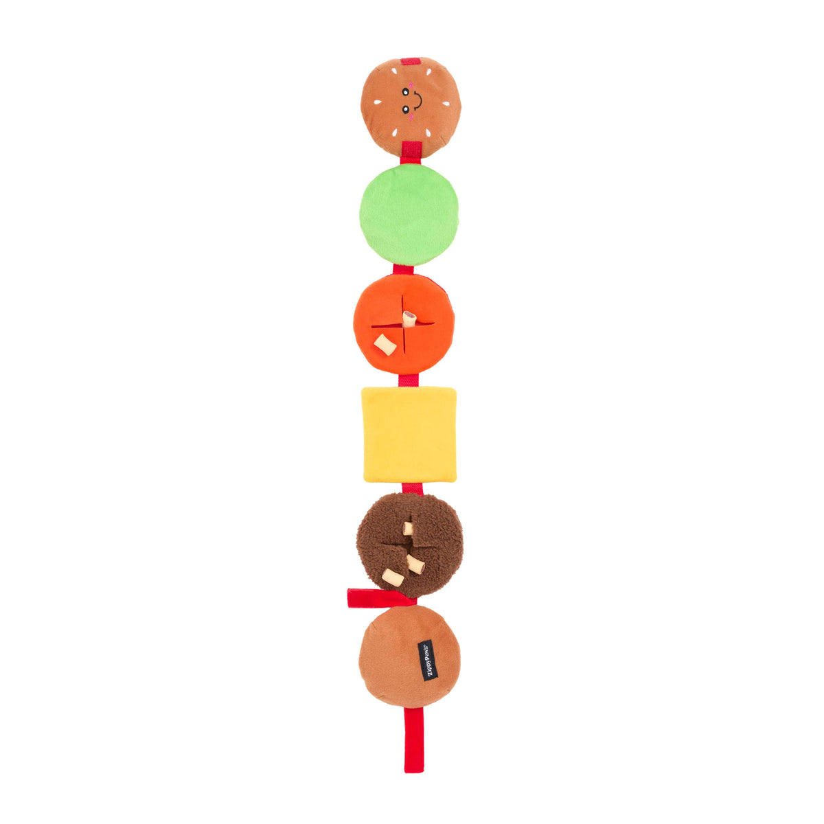 Snufflerz Stacks - Cheeseburger - Jouet interactif pour chien