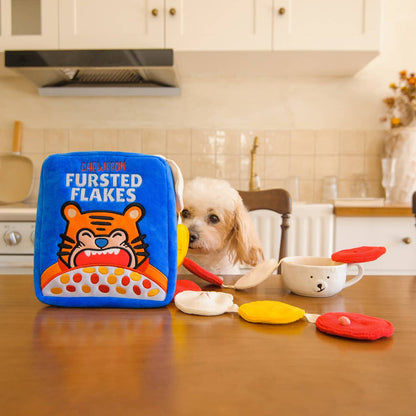 Jouet interactif pour chien en forme de céréales glacées CHEWFFON.