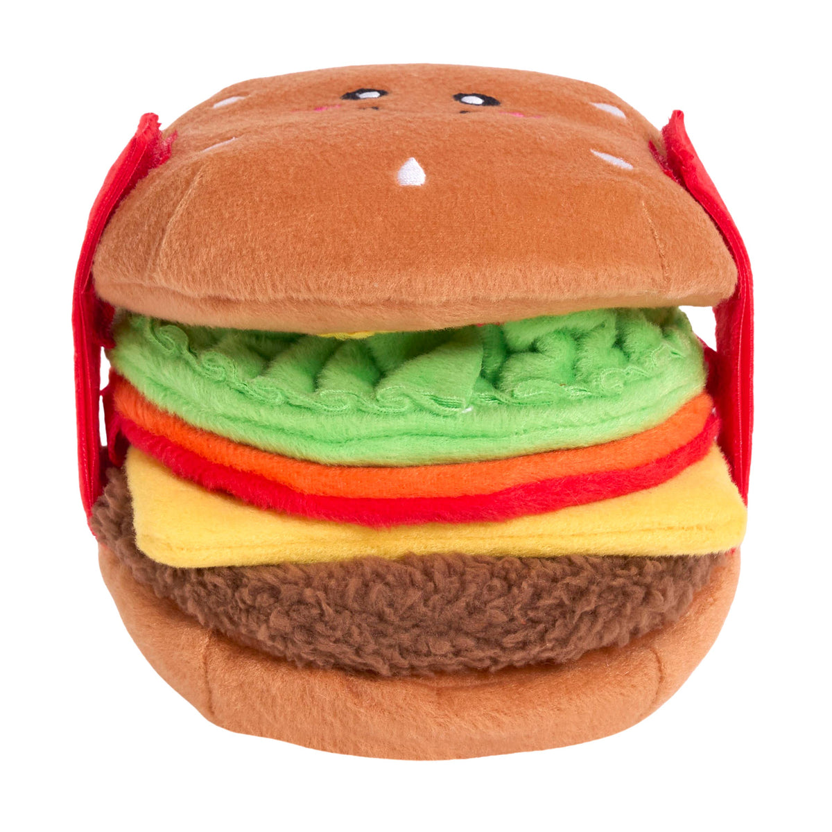 Snufflerz Stacks - Cheeseburger - Jouet interactif pour chien