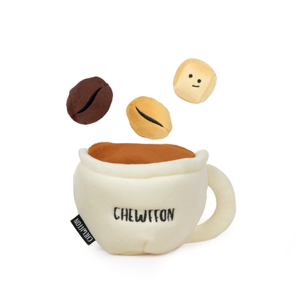 CHEWFFON Jouets pour chiens couineurs Espresso
