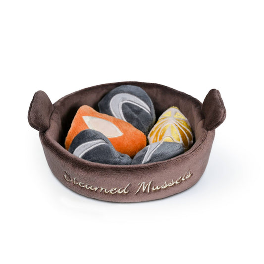 CHEWFFON — Jouet cache-cache pour chien « Moules vapeur »