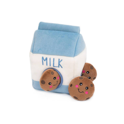 Zippy Burrow - Lait et biscuits - Jouet pour chien