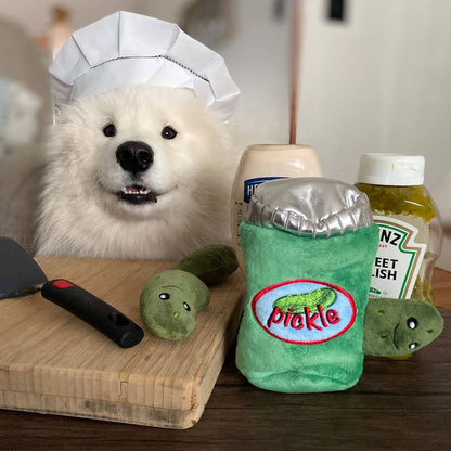 Jouet pour chien cache-cache pot de cornichons CHEWFFON