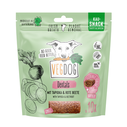 Bâtonnets dentaires végétaux VEGDOG 120 g