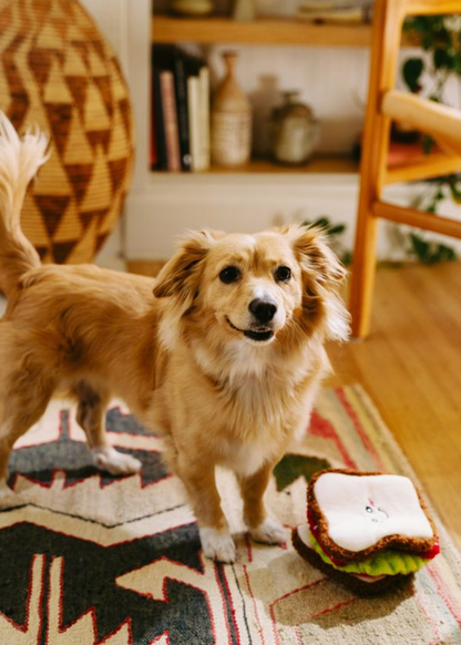 Snufflerz - Jouet interactif pour chien - Sandwich BLT