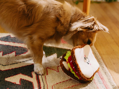Snufflerz - Jouet interactif pour chien - Sandwich BLT