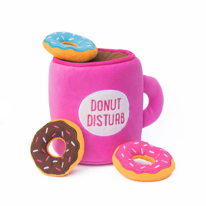 Zippy Burrow - Tasse de café et beignets - Jouet pour chien