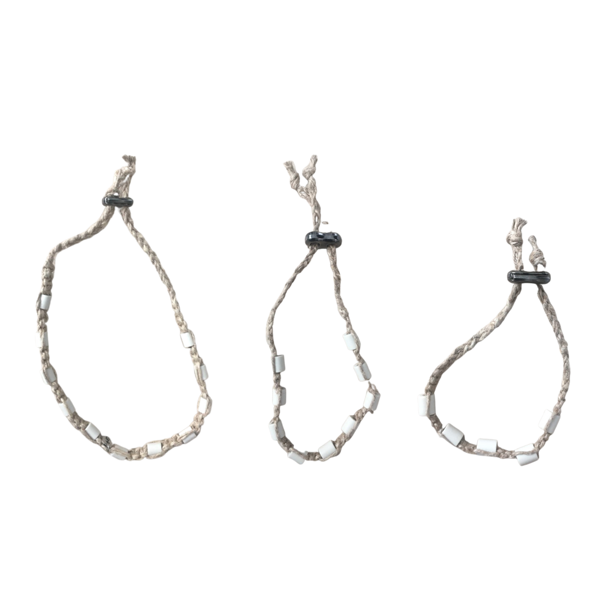 Collier Anti-tiques en chanvre - XS à XL