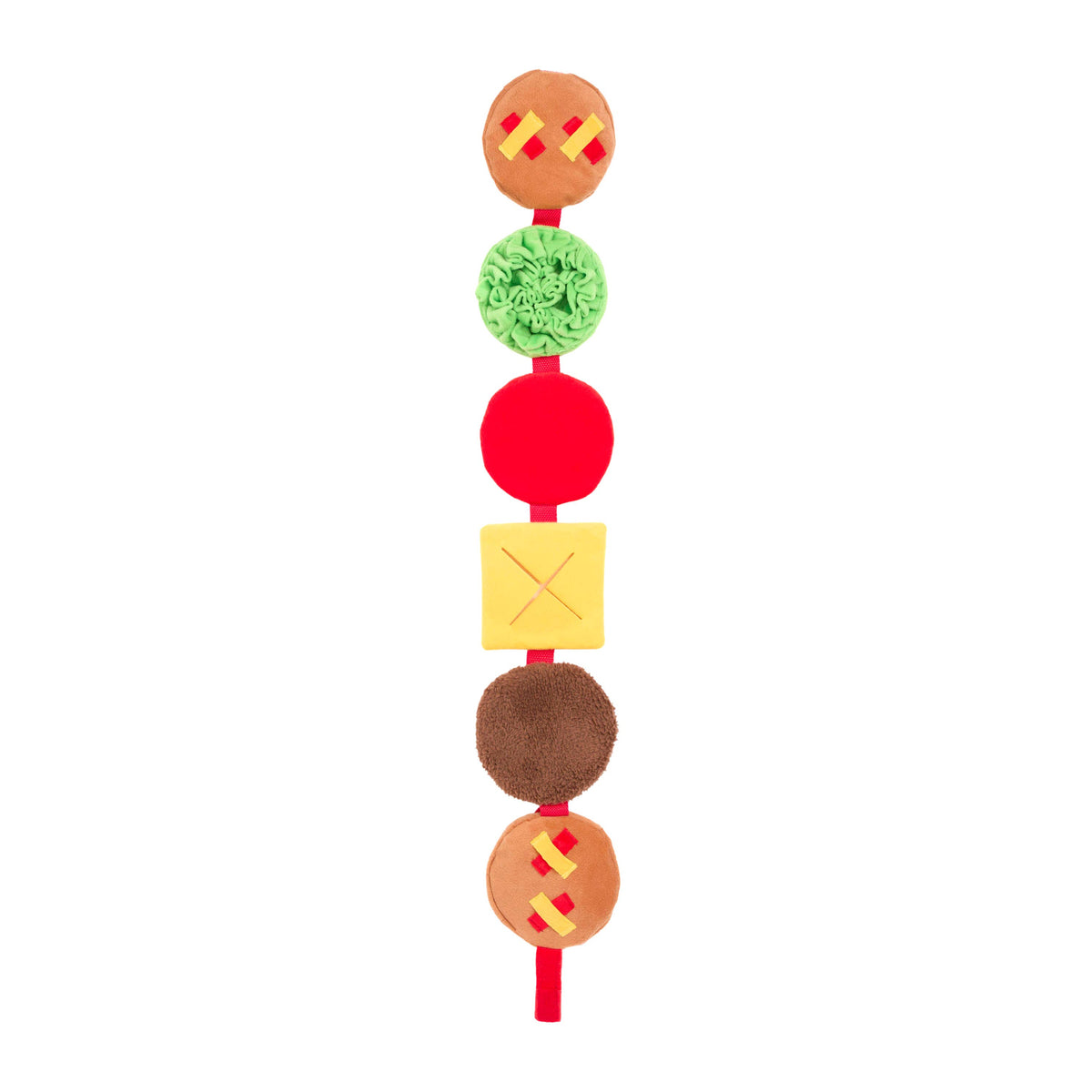Snufflerz Stacks - Cheeseburger - Jouet interactif pour chien