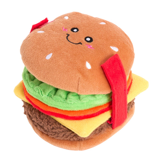 Snufflerz Stacks - Cheeseburger - Jouet interactif pour chien