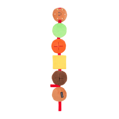 Snufflerz Stacks - Cheeseburger - Jouet interactif pour chien