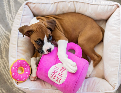 Zippy Burrow - Tasse de café et beignets - Jouet pour chien
