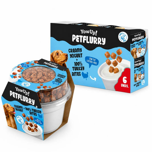 PetFlurry Dinde pour chiens (pack de 6)