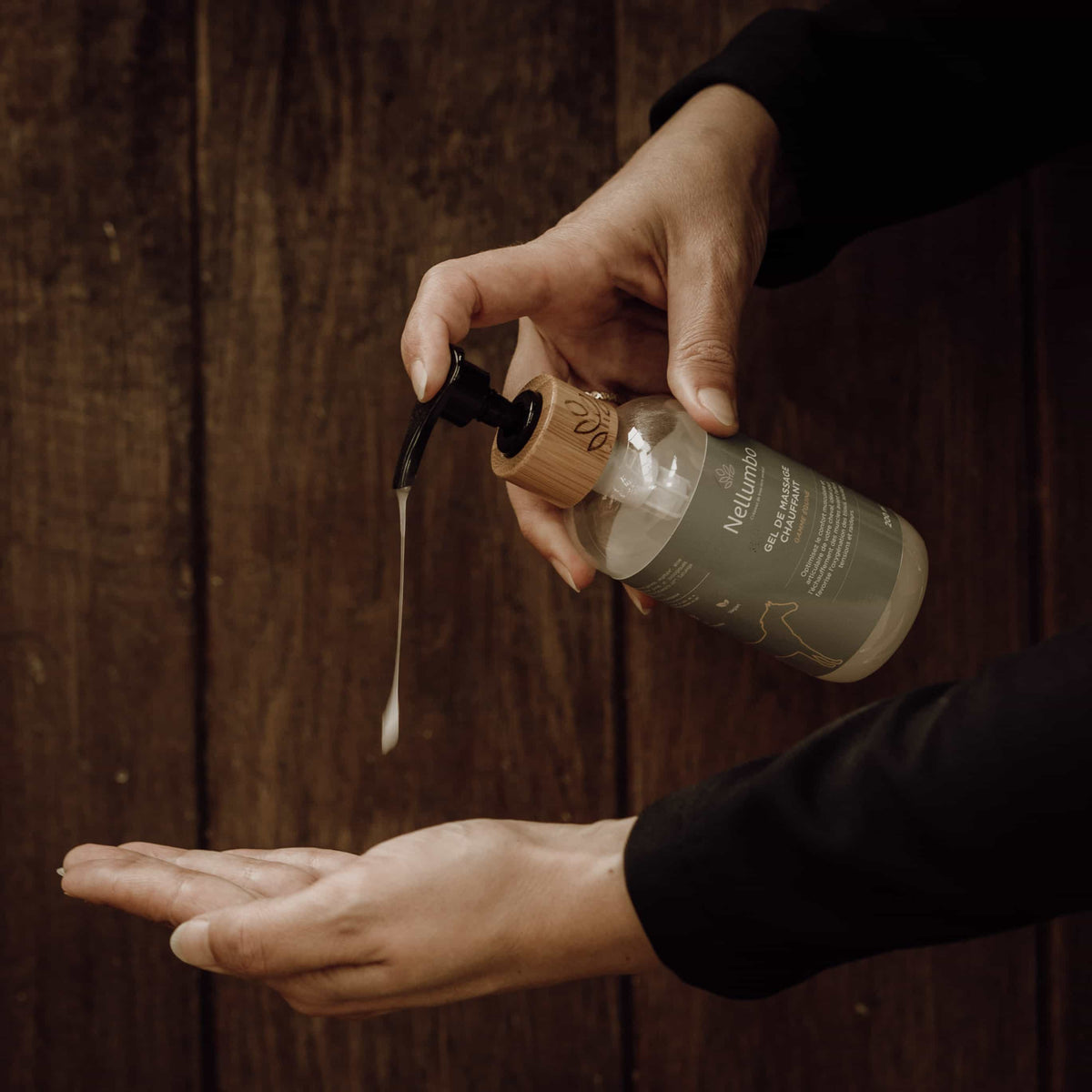Gel de massage chauffant